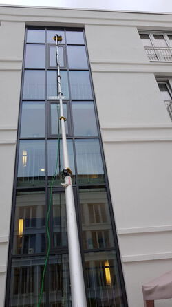 Schaufenster Reinigungsfirma Wetzlar Lahnau Gießen